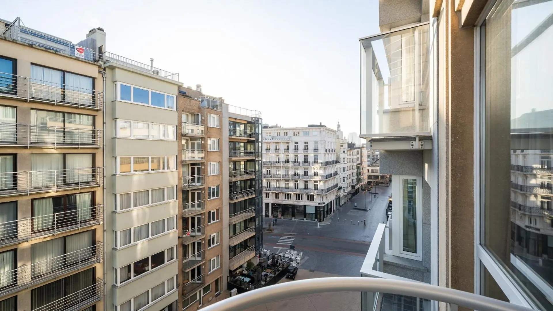 Luxe Comfort App Met Zijdelings Zeezicht En In Centrum Ostend Apartment